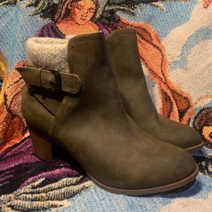 Report Footwear Charles Sweater Trim Bootie